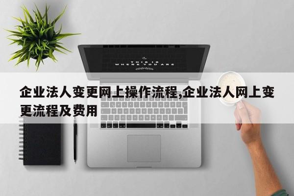 企业法人变更网上操作流程,企业法人网上变更流程及费用