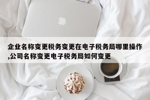 企业名称变更税务变更在电子税务局哪里操作,公司名称变更电子税务局如何变更